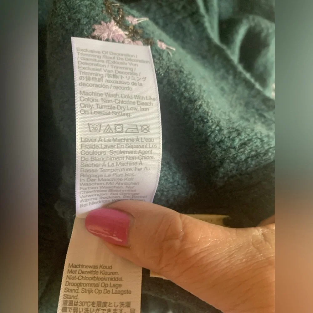 Madewell Grayish Green Wool Blend Sweater